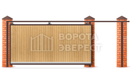 Откатные ворота 1800×5000 ВЭ-5706